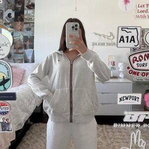 Heather grey Tommy Hilfiger sweatshirt zipup